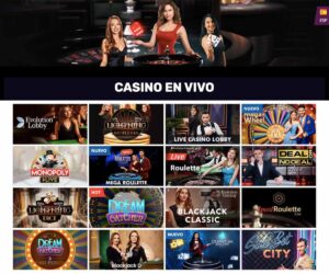 PlayAmo cripto-casino - Casino en vivo