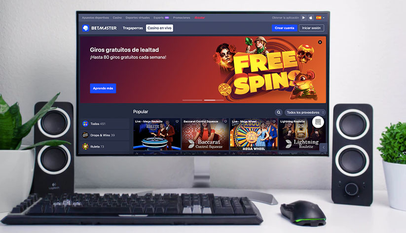 Casino Betmaster.io – reseña cripto-casino, juegos, acumulados, bonos