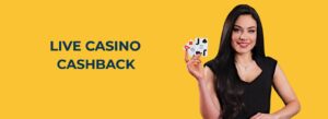 Cashback para casino en vivo BetFlip Casino